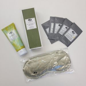 Origins LOT Skincare Mega Mushroom + Drink Up + Clear Improvemet + Sleep Mask